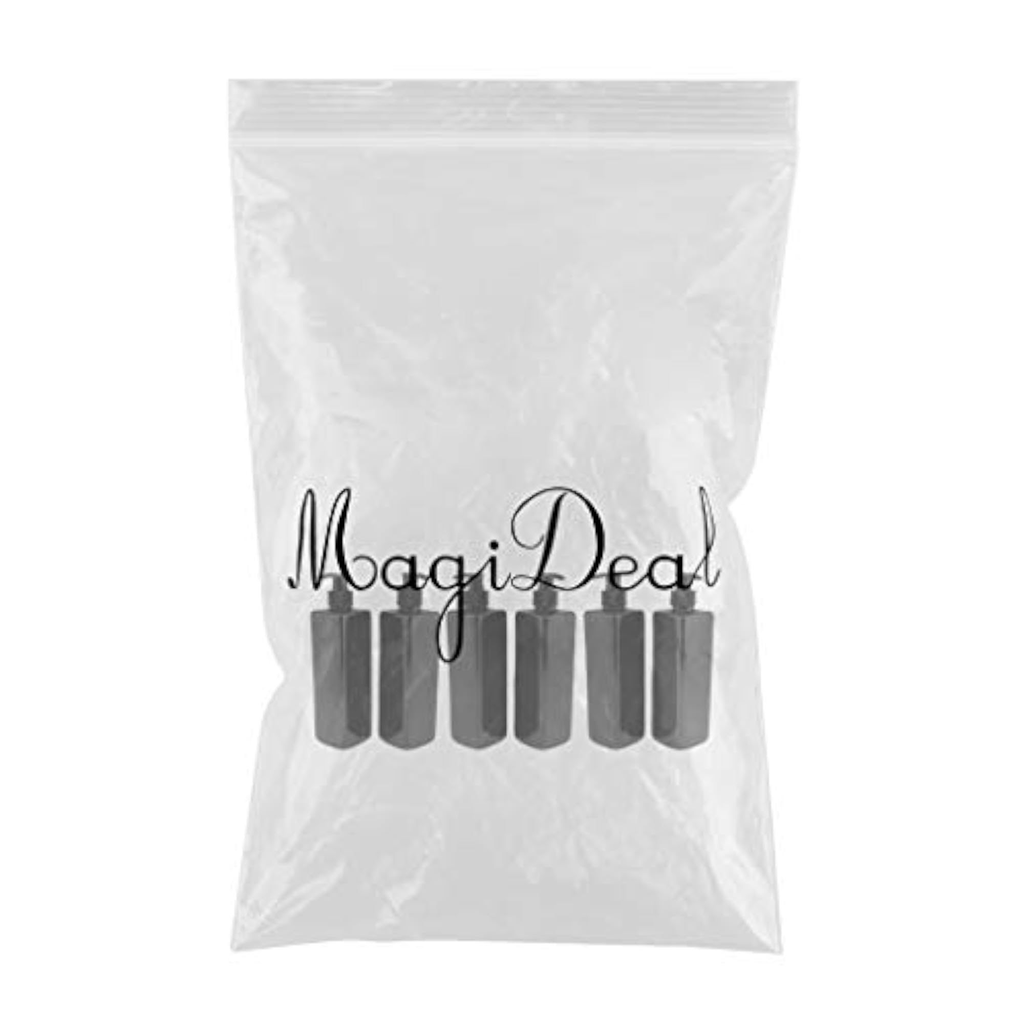 6Pcs Empty Plastic Shampoo Bottles with Lotion Pumps