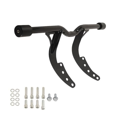 Barre de protection moteur en acier noir Softail 2018-2025