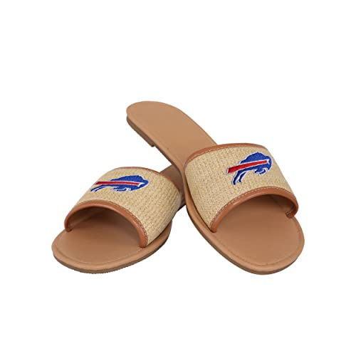 FOCO Buffalo Bills NFL Womens Straw Slide - S
