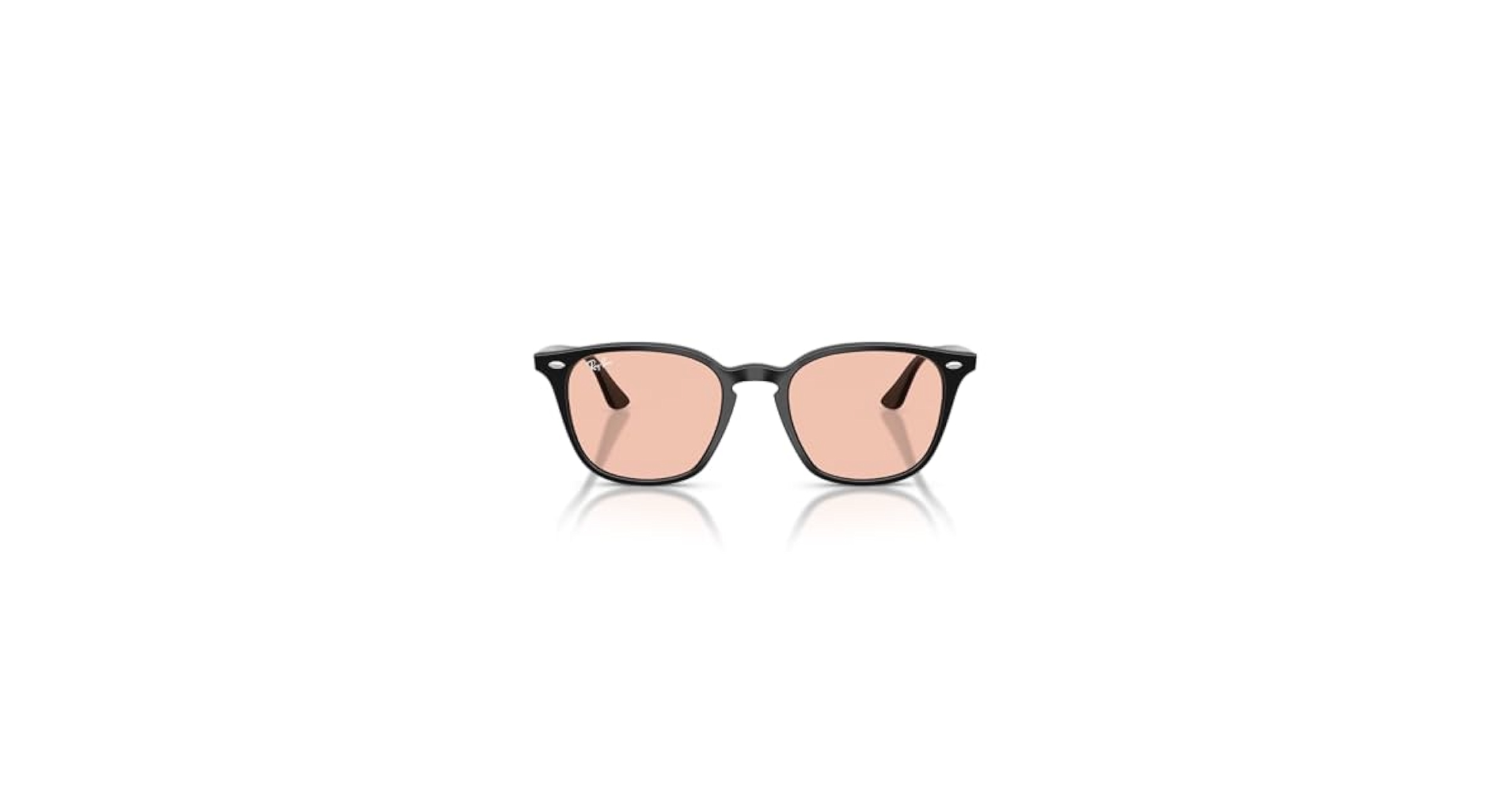 Amazon.com: Ray-Ban RB4258F Low Bridge Fit Square Sunglasses