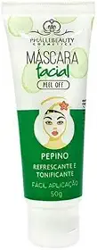 Máscara Facial Peel Off Phallebeauty Pepino 50gr