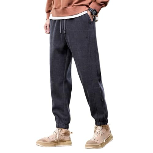 Pantalon velours côtelé homme fini le froid hivernal en coton