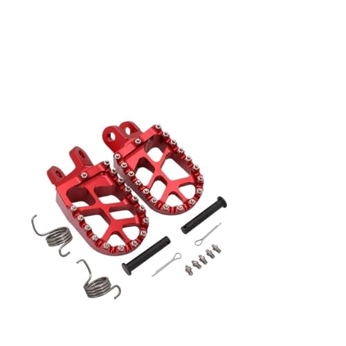 Repose pieds moto XR 250 pour piloter en enduro avec levier de vitesse en alu