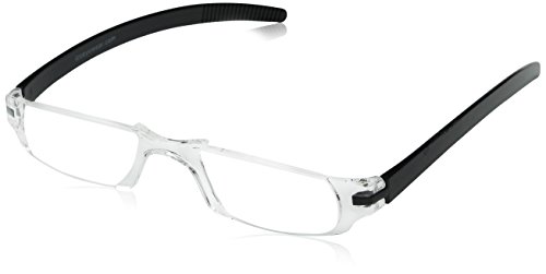 Zoom Eyeworks Unisex-Adult +3.00 Reading Glasses, Black