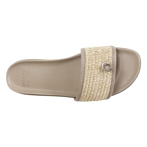 Image of Donald Pliner Women's Farrah Slide Sandals, Women's Summer Sandals, 1,25 inch Slip-On Sandals for Women