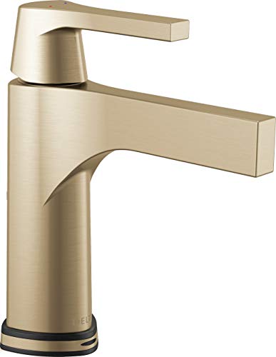 DELTA FAUCET 574T-CZ-DST Handle Bathroom Faucet with Touch2O.xt Technology Single Hole, Touchless, Champagne Bronze DELTA FAUCET 574T-CZ-DST Handle Bathroom Faucet with Touch2O.xt Technology Single Hole, Touchless, Champagne Bronze