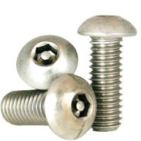 Hex Screw - Allen Screw - Button Head Socket Screw - Tamper Proof - Stainless Steel 18-8 - 5/16"-18 x 1/2" Quantity 4000, Drive Hex Socket + Center Pin, Head Button Head