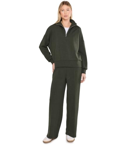 Image of Varley Women's Hawley Half Zip Sweater