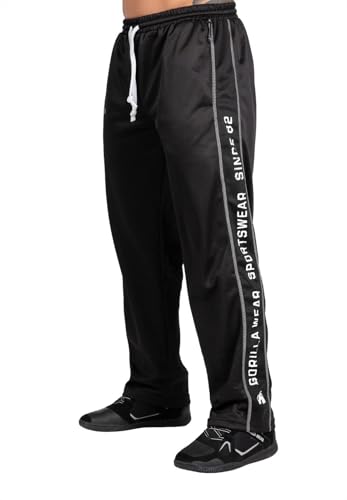 GORILLA WEAR Functional Mesh Pants Black/White (XXL/XXXL)