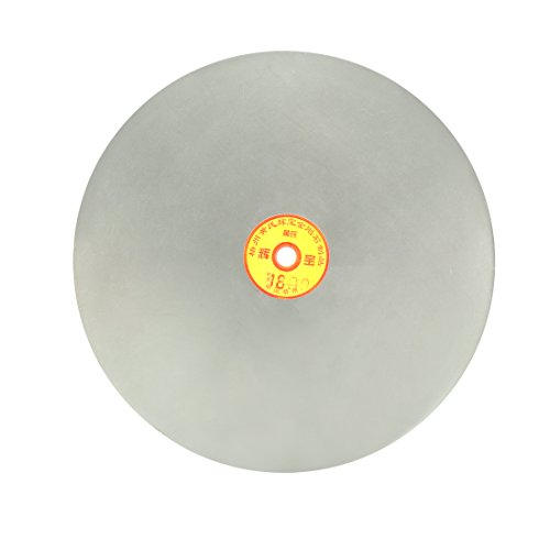 Sourcingmap 250mm 10-inch Grit 1800 Diamond Coated Flat Lap Disk Wheel Grinding Sanding Disc