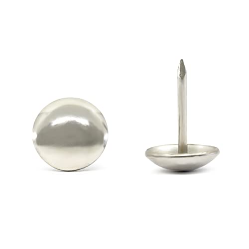 Dritz Home 9014 Smooth Decorative Nails, 7/16-Inch, Nickel (24-Piece)