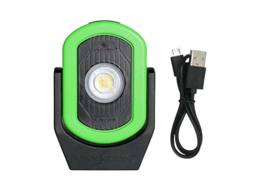 Maxxeon MXN00811 - Workstar 811 Cyclops Rechargeable Work Light, 6' Drop Test, IP64, 3 Hours, HiViz Green