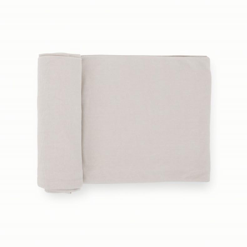 Image of Little Unicorn Premium Stretch Knit Swaddle Blanket | Super Soft with Optimal Stretch & Breathability for swaddling (Pebble)