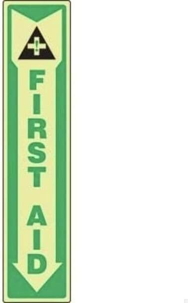 FIRST AID SIGN FIRST AID BELOW, Mfr: MLFS510GP-A