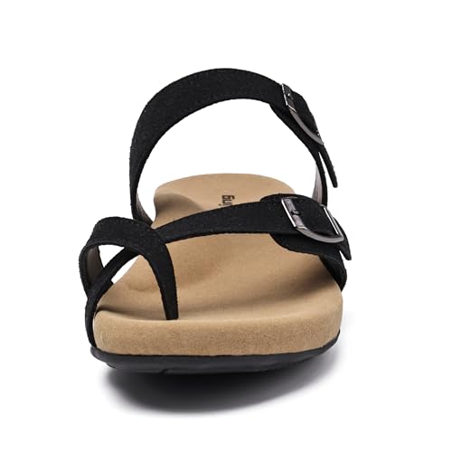 Merking Women's Arch Support Slide Sandals Adjustable Orthotic Flip Flops Walking Summer Shoes4