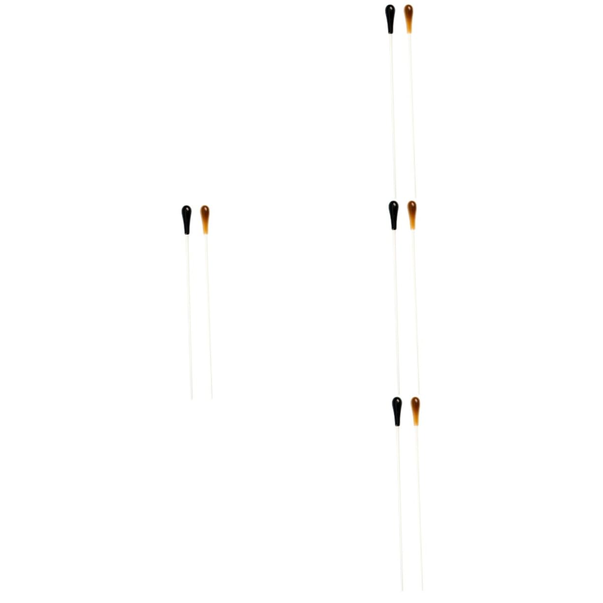 ifundom 4sets Concert Conductor Resin Handle Marching Band Show Lightweight 2pcs*4