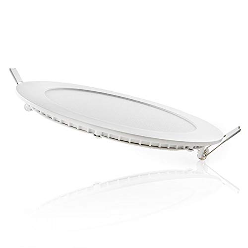 Placa LED 12W 1200Lm 2700ºK Circular 40.000H [HO PLCIR12W WW] | Greenice