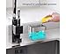 dispensador de jabón para platos con soporte de esponja Imagen de dispensador de jabón para platos con soporte de esponja
