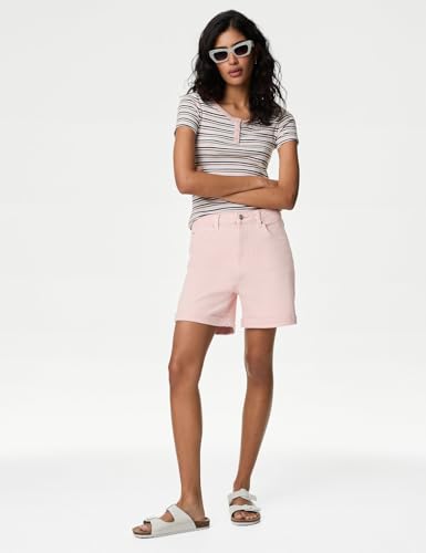 Image of Marks & Spencer Women Denim Shorts