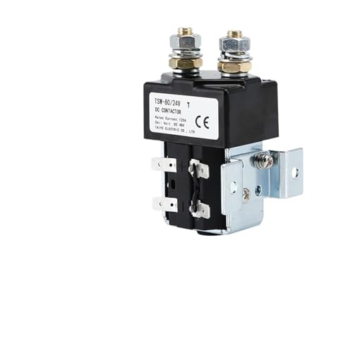 Contacteur CC 125 A TSW-80 normalement ouvert pour commande électronique 12V