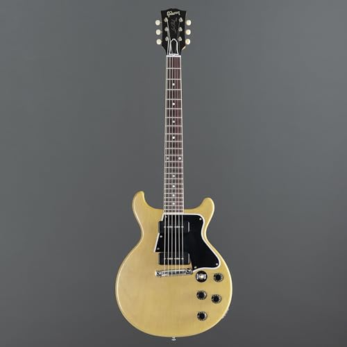 Gibson 1960 Les Paul Special Double Cut Reissue VOS TV Yellow #03409 – Guitare Électrique Personnalisée - Les Beatles, Paul McCartney, John Lennon, RIngo Starr, George Harrison Gibson 1960 Les Paul Special Double Cut Reissue VOS TV Yellow #03409 - Guitare Électrique Personnalisée – Image 3