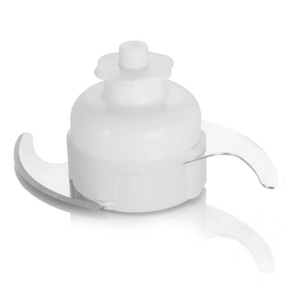 Orbegozo MC 4550 - Picadora eléctrica de alimentos, libre de BPA, 0,6 litros de capacidad, accionamiento mediante presión, 800 W de potencia
