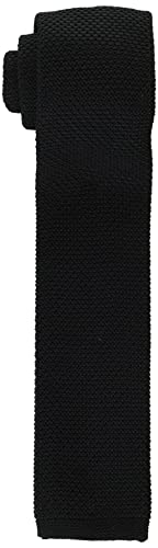 Ted Baker London Men's Kallino Knitted Tie, Black, One Size #TOP6