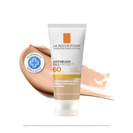 La Roche-Posay, Protetor Solar Facial Anthelios XL-Protect, Cor Clara, FPS60, Rápida Absorção, Textura Gel Creme, 40g