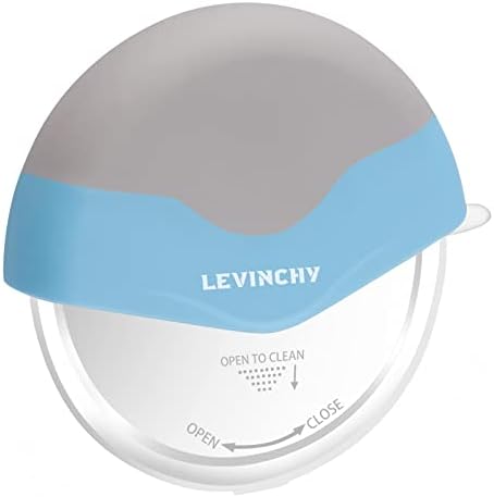 LEVINCHY Pizza Cutter Wheel, Easy to Clean Detachable Slicer, Pizza Slicer Cutter, Premium Spuer Sharp Stainless Steel, with Protective Blade Guard, Large Size, Blue