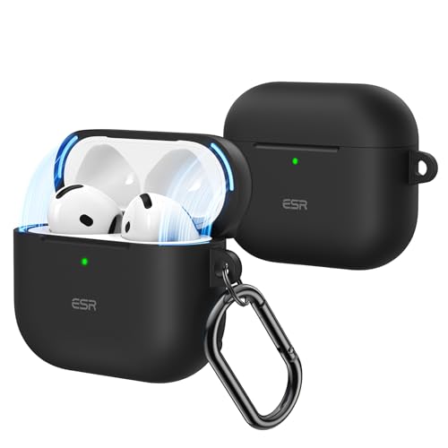 【極美品】AirPods 4 ノイズキャンセリング+ ESR製ケース Amazon | ESR AirPods 4 ケース AirPods 第4世代 ケース (2024