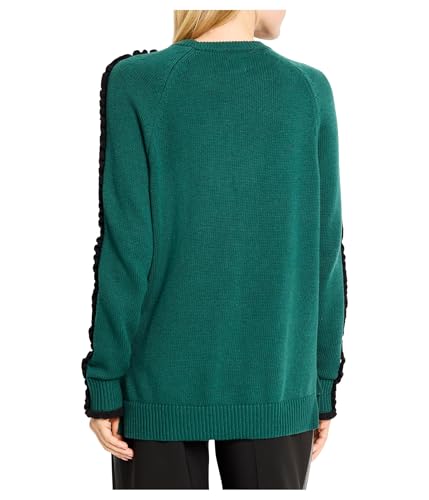 Image of NIC+ZOE Ruffled Down Sweater