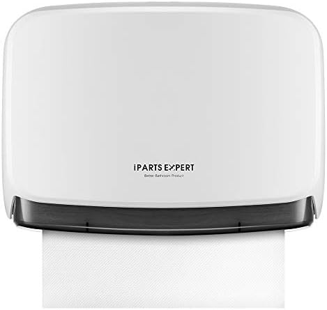 Commercial Hand Paper Towel Dispenser,Wall-Mounted Bathroom Paper Towel Dispenser Tissues Box Holder Hand Folded Paper Towel Dispenser for Kitchen Bathroom Toliet