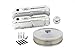 Compatible/Replacement Part for a Ford - 302-510 - Engine Dress up Kit Chrome w/Compatible/Replacement Part for a Ford Racing Log
