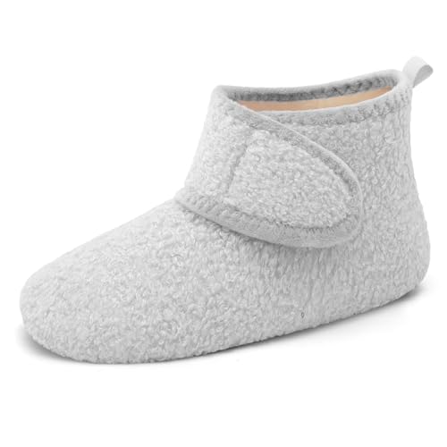 L-RUN Adult Home Slipper Cozy Warm Indoor House Shoes Multiple Styles/Colors Non-Slip Soft Sole for Women/Men Daily Wear