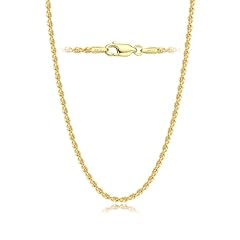 2.5mm Gold Rope Necklace-24