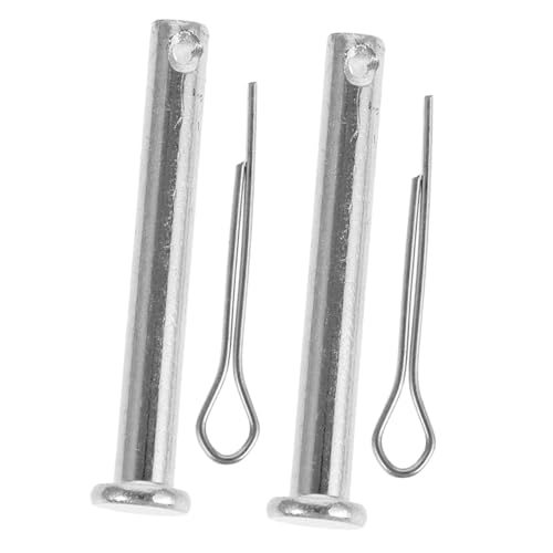 SOLUSTRE Popcorn Machine Repair Parts 2 Pairs Metal Locking Pin Kit Stainless Steel Latch Easy to Install for Popcorn Maker