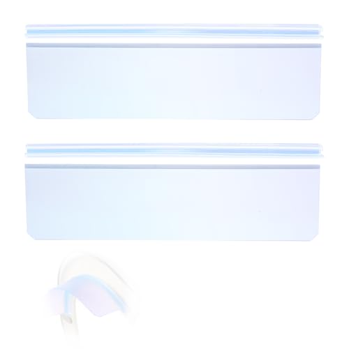 Easy to Clean Toilet Seat Urine Splash Guard Set Prevents Spillage, Portable Toilet Urine Shield for Boys Bathroom Training Urine Deflector Splash Shield for Kids Adults Toilet Splash Guard (2)