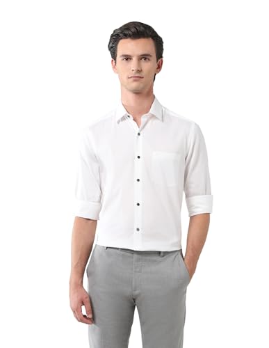 Image of Arrow Men's Solid Slim Fit Shirt