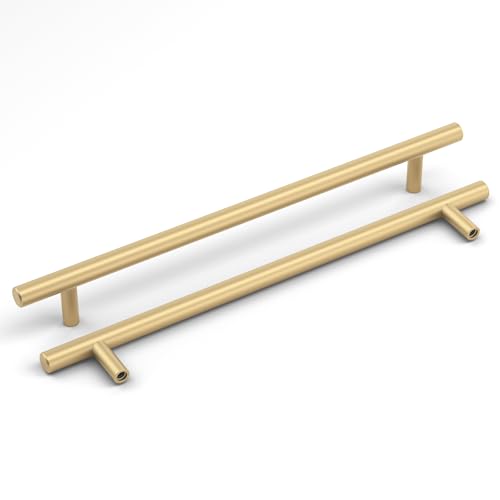 Goldenwarm 10-Pack Matte Gold 10 Cabinet Drawer Pulls