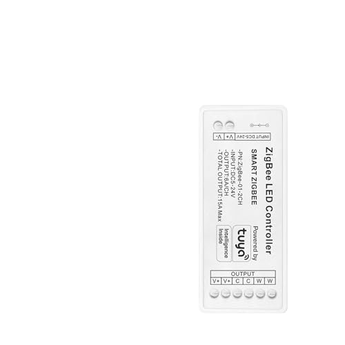 Contrôleur intelligent LED CCT 12V 24V ruban blanc double