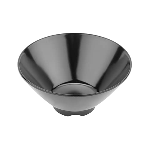 G.E.T. 0180-BK, Black Elegance Collection, Black 8 oz. Melamine Bowls (Pack of 12)