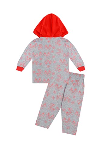 Image of 3BROS Cotton Bodysuit /Dress /Baba Suit for Boys /Girls Full Pajama Set & Casual Full Sleeves Shirt with Cap Attached Combo Kid's Set, Winter Collection for Kids, WinterWear for Kids