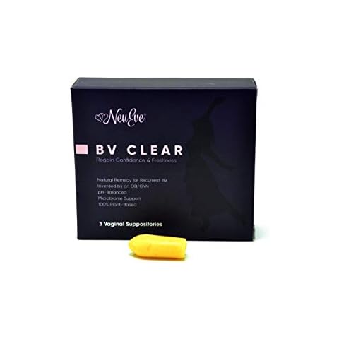 NeuEve BV Clear for <45 | for Vaginal Odor and Bacterial Vaginosis Relief | pH-Balancing and Deals with Gardnerella Vaginalis and Recurrent BV Cover