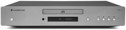 Cambridge Audio AXC35 - Separate CD Player, HiFi CD Player with Gapless Playback, Wolfson DAC & Digital Output for Home Hi-Fi System – Lunar Grey