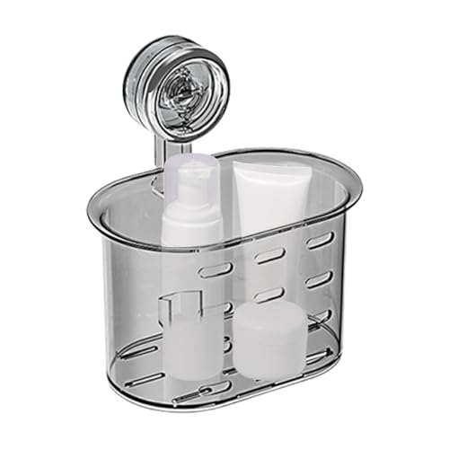 Genérico Bañ - Estante De Ducha Colgante | Baldas Baño Organizador Ducha | Caja Transparente Con Ventosa Extraíble, Sin Necesidad De Taladrar, Para Pañuelos, Artículos De Tocador Y Cosméticos.