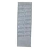 EXCEART Heavy Duty Card Rack 50 Slots Wall Mount Holder Office Warehouse Supplies