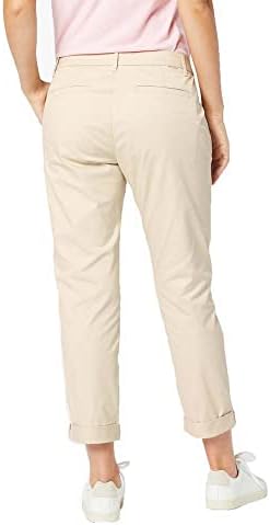 Dockers Weekend Chino Slim Fit Pantolon Kadın Pantolon, SAHARA KHAKI, 26W - Görsel 2