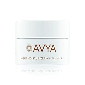 AVYA Night Moisturizer (0.34oz) – Advanced Ayurvedic Skincare/Retinol Cream with Antioxidants/Reduces Fine Lines and Wrinkles