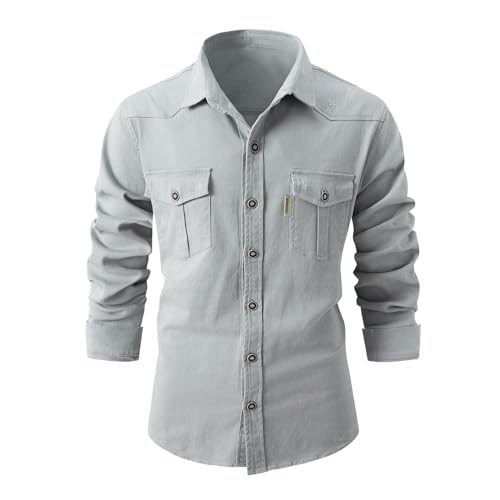 Tee V blanc homme et polo longue manche d'été : haut fluide style année 80 confortable
