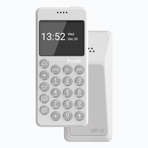 Punkt. MP02 4G LTE Minimalist Mobile Phone -...
